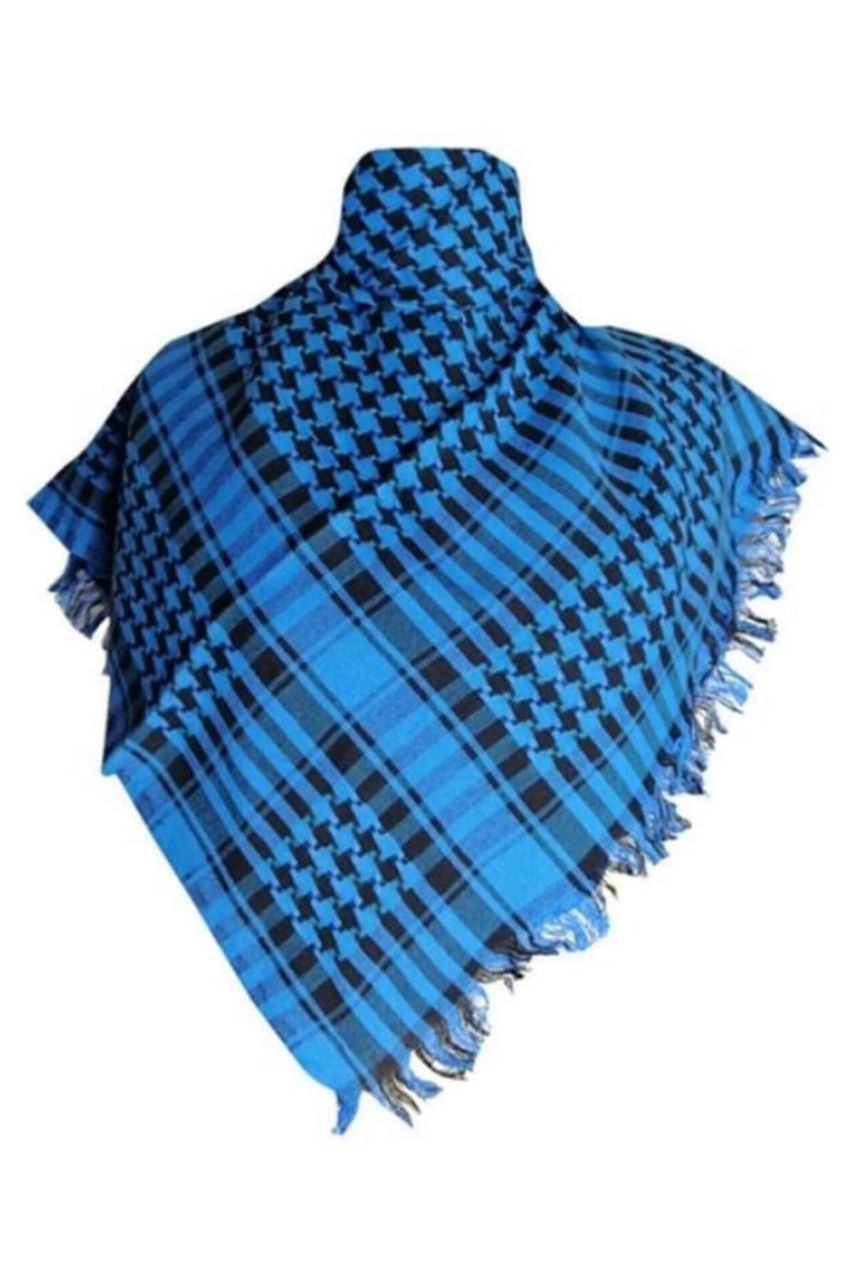 Puşi, Poşu, Kefiye Şal Puşi Lacivert Siyah