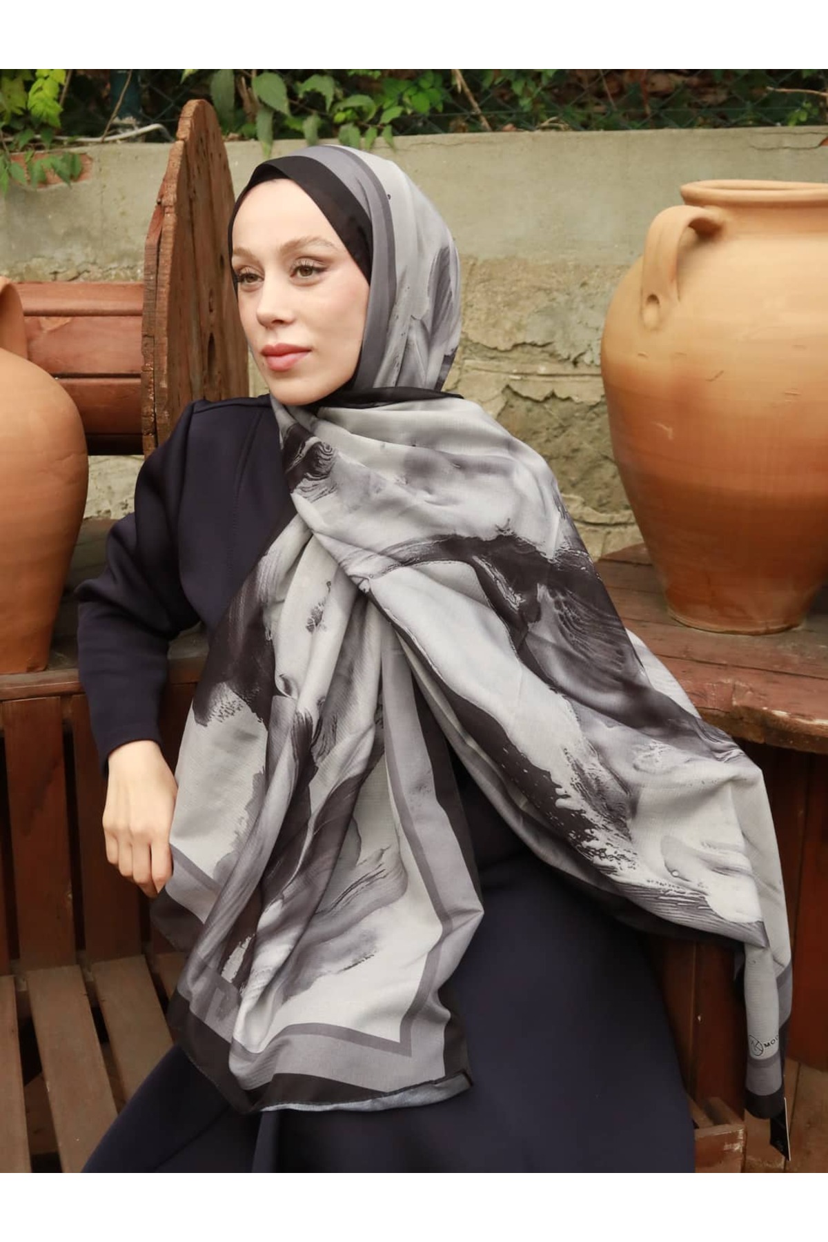 Punch Desen Lina Şal