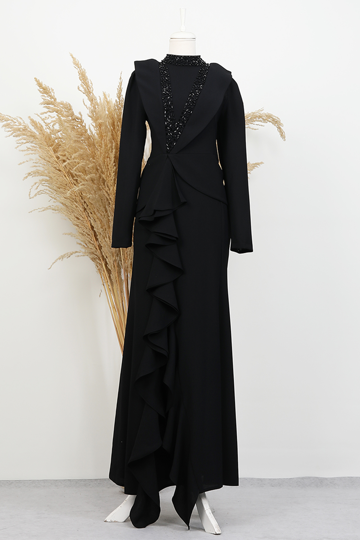 Matilda Krep Abiye Siyah