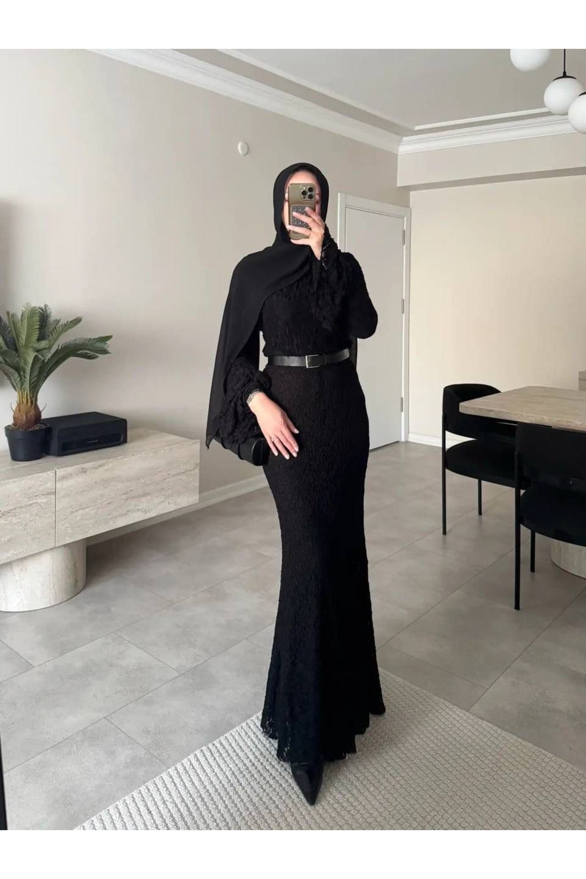 Dantel Etek Astarlı