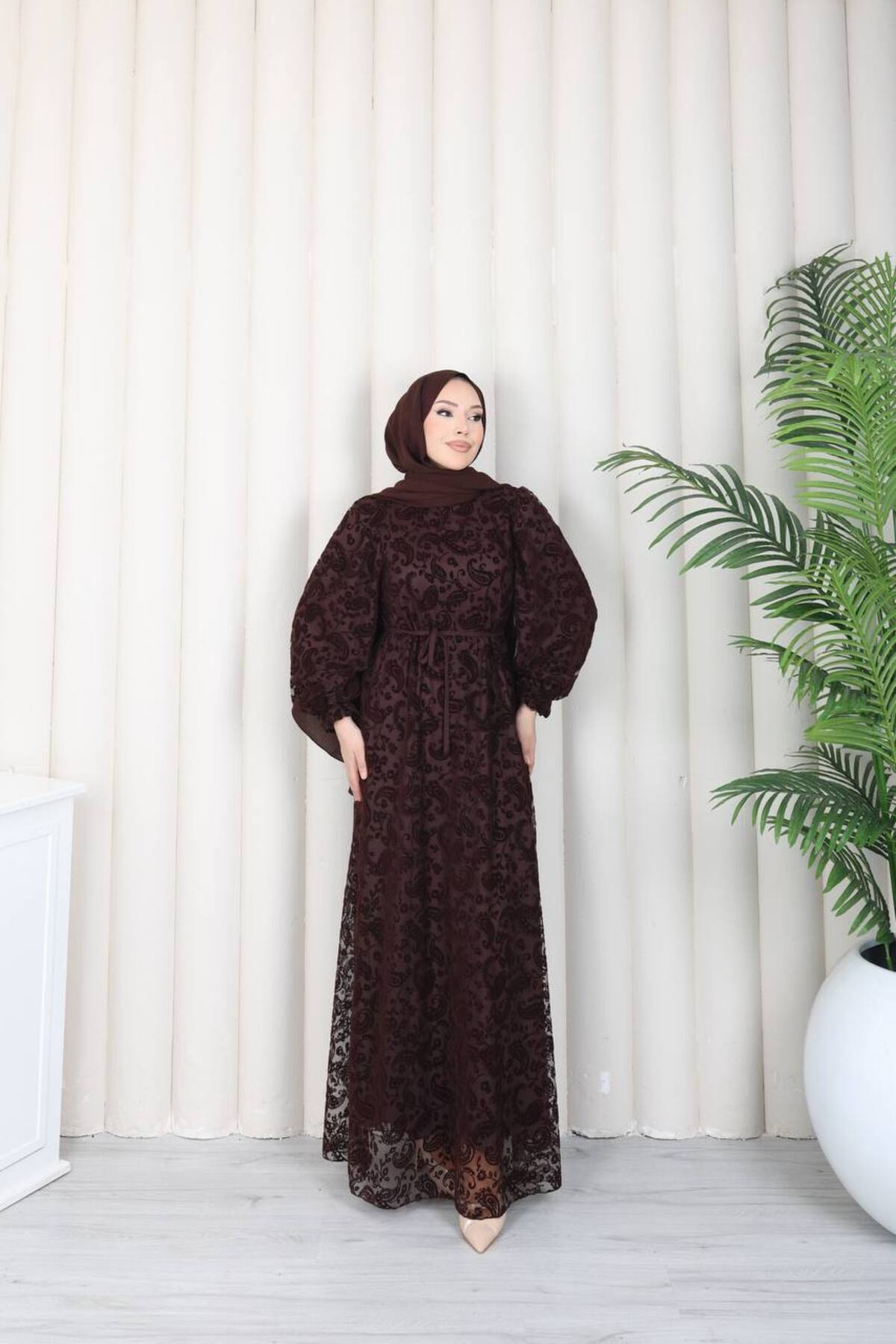 Loresa Dantel Elbise FLK01