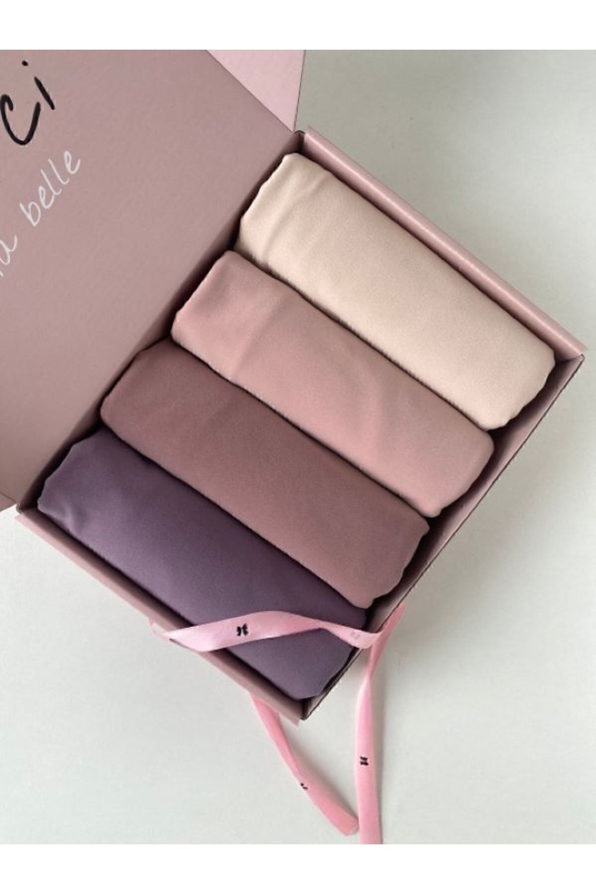 Penye Şal 4’lü Set Jersey Shawl Lycra Shawl Jersey Hijab Lycra Hijab