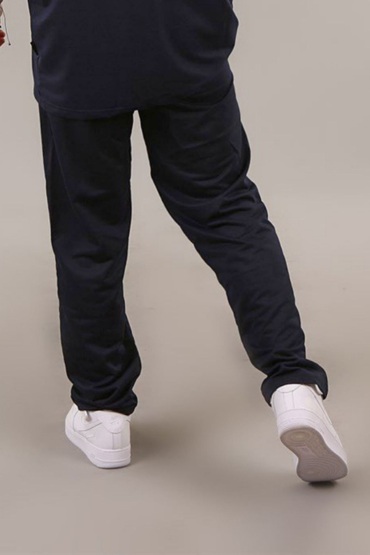 Erkek Penye Rahat Kalıp Salaş Dökümlü Tek alt yazlık