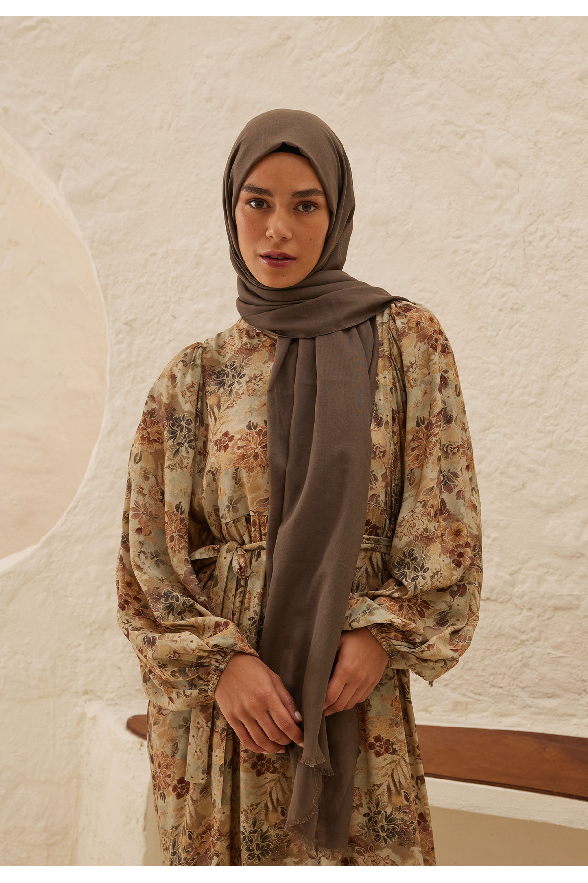 İNCE PAMUK VUAL ŞAL DUMAN