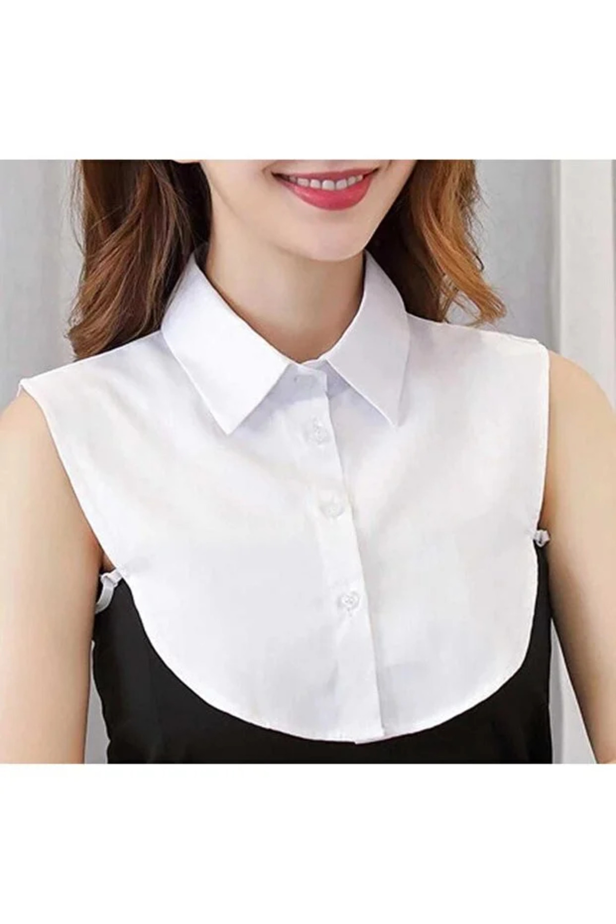 Sweatshirt, Kazak Altı Yarım Gömlek Etek siyah-beyaz ikili