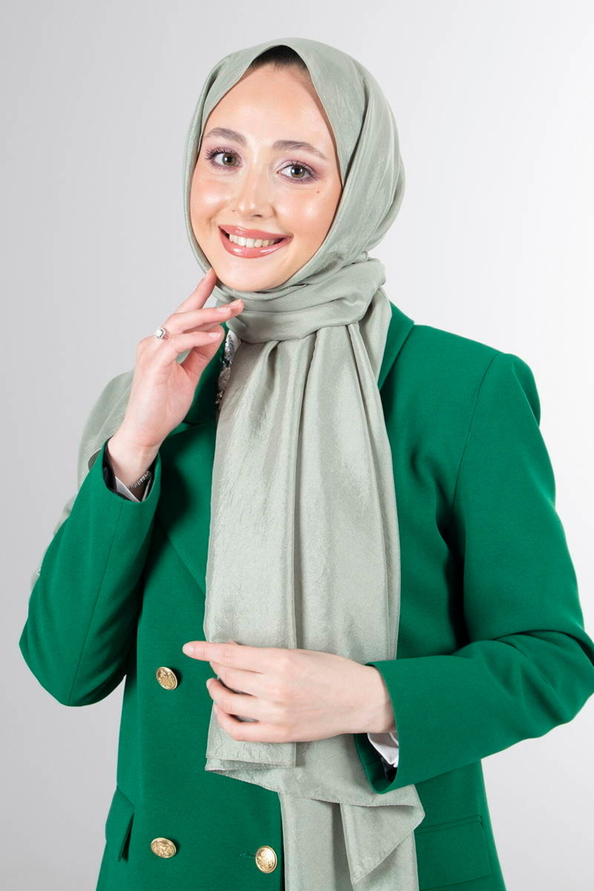 Brisa Vual şal çağla(İnce hassas özel ve günlük kullanıma uygun)