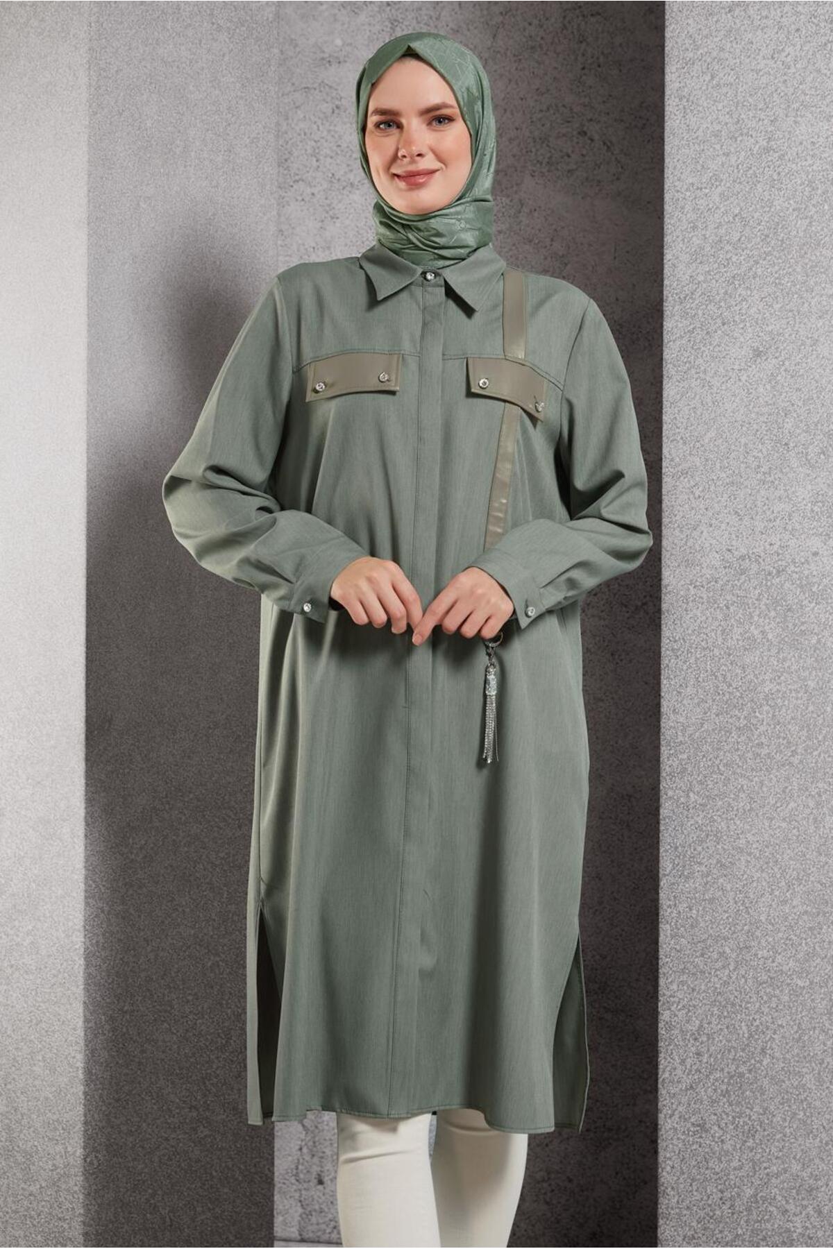 GÖMLEK YAKA TUNİK 45194