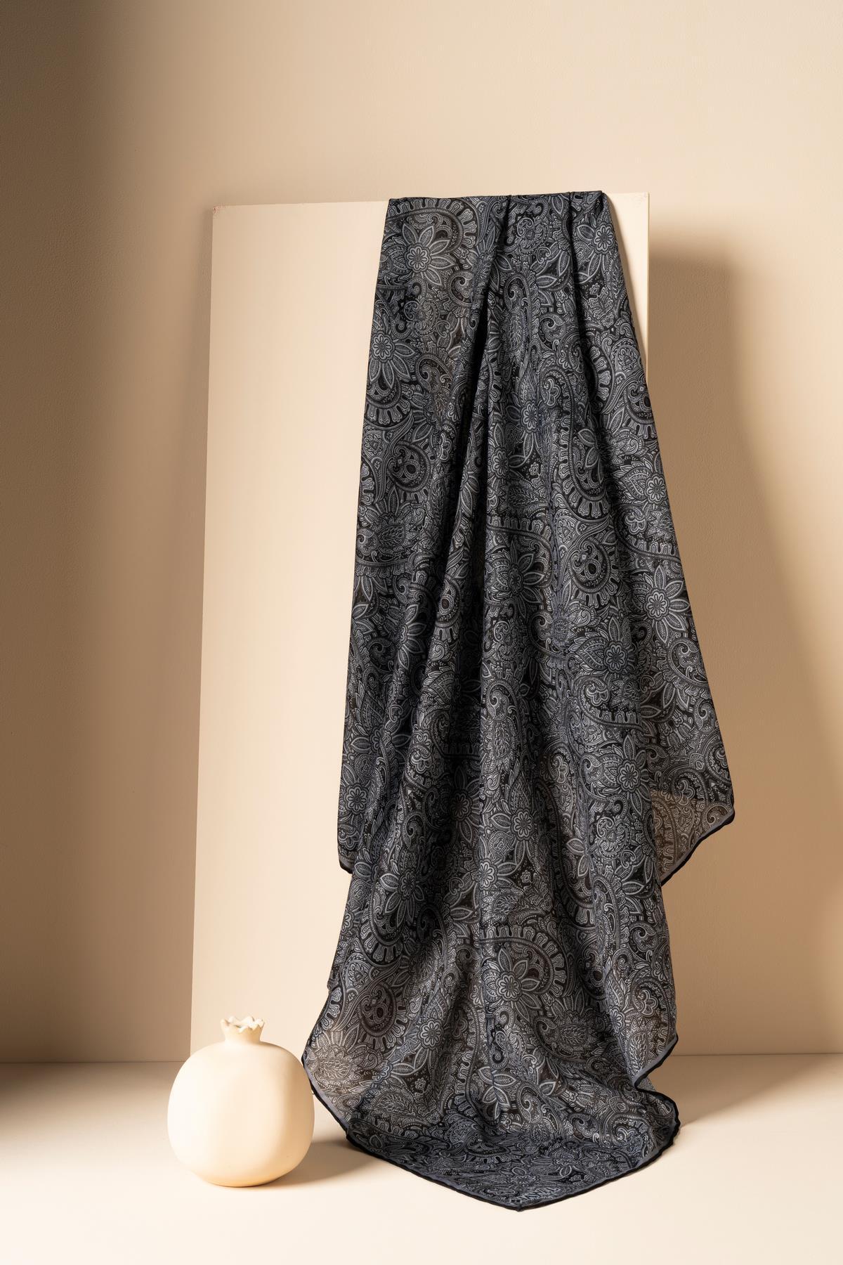 Kadın Etnik Desen Soft Eşarp Hattena