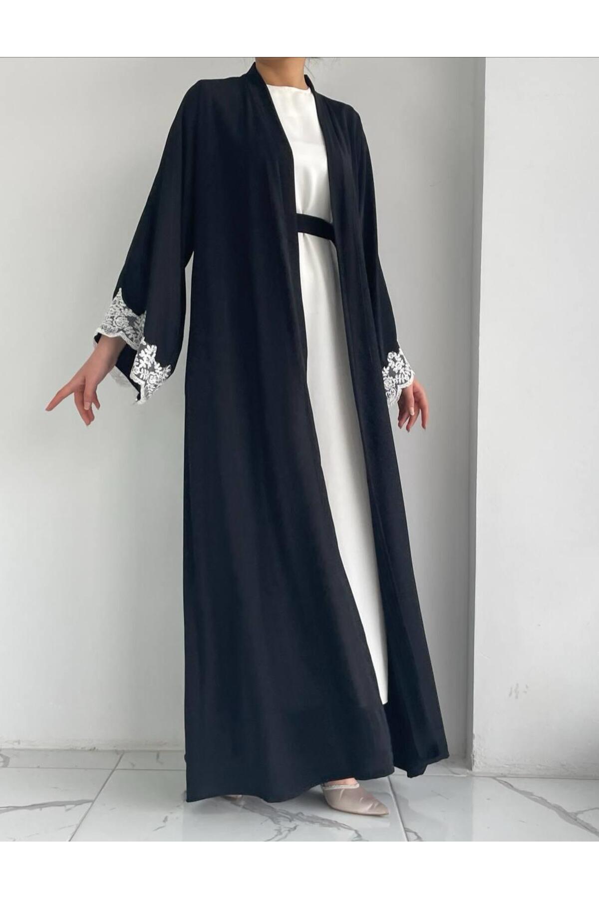 Siyah Elif Abaya
