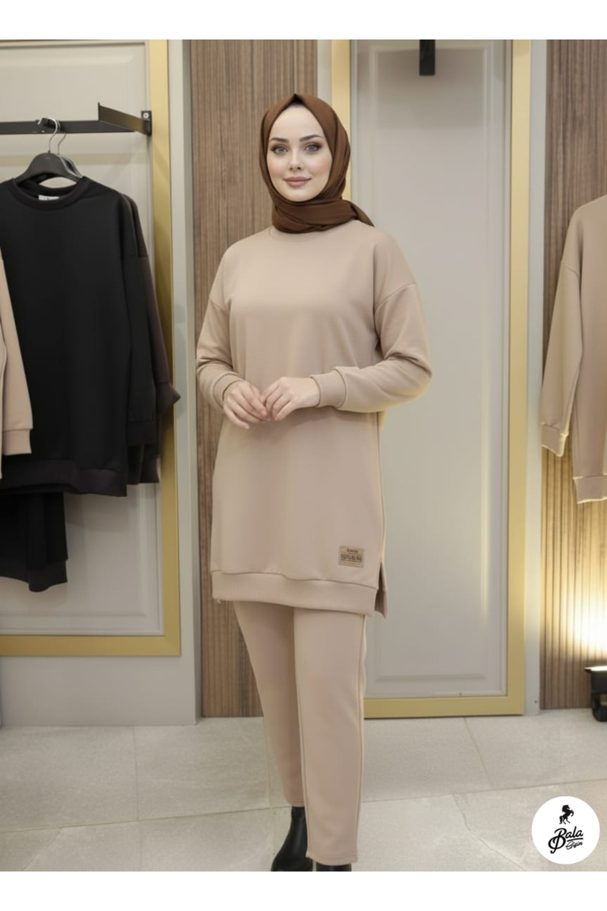 KADIN İKİ İPLİK TESETTÜR TUNİK