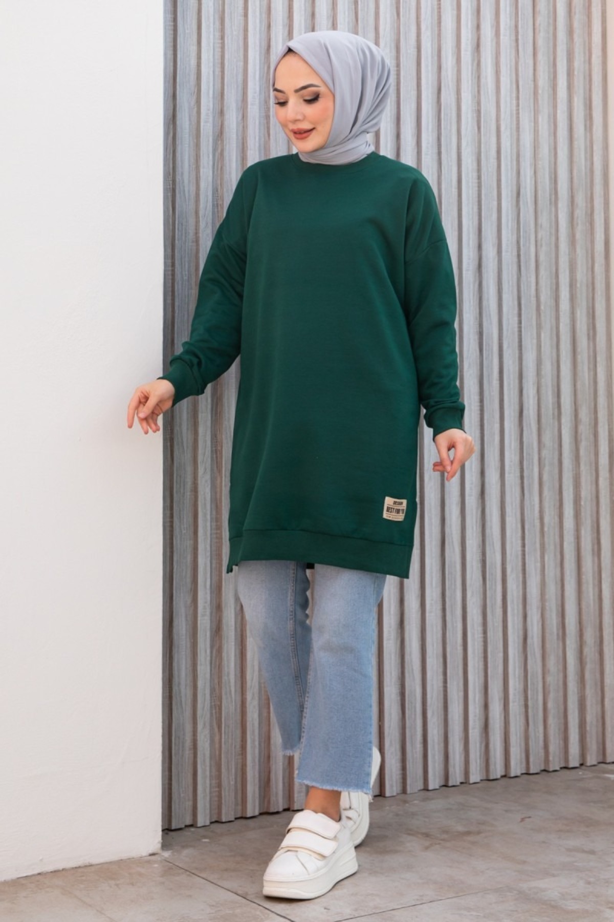 KADIN İKİ İPLİK TESETTÜR TUNİK