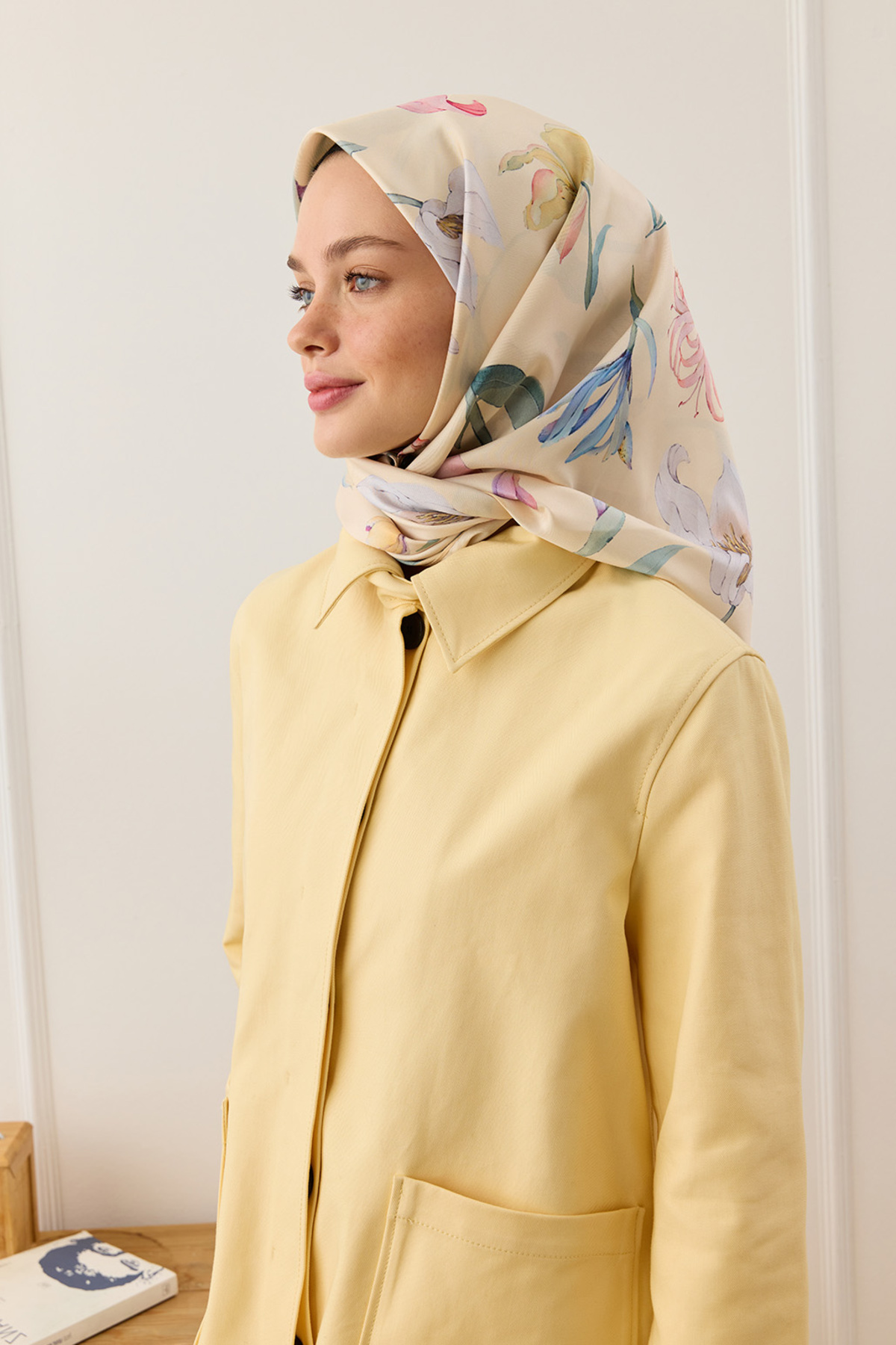 Twill İpek Eşarp Hera