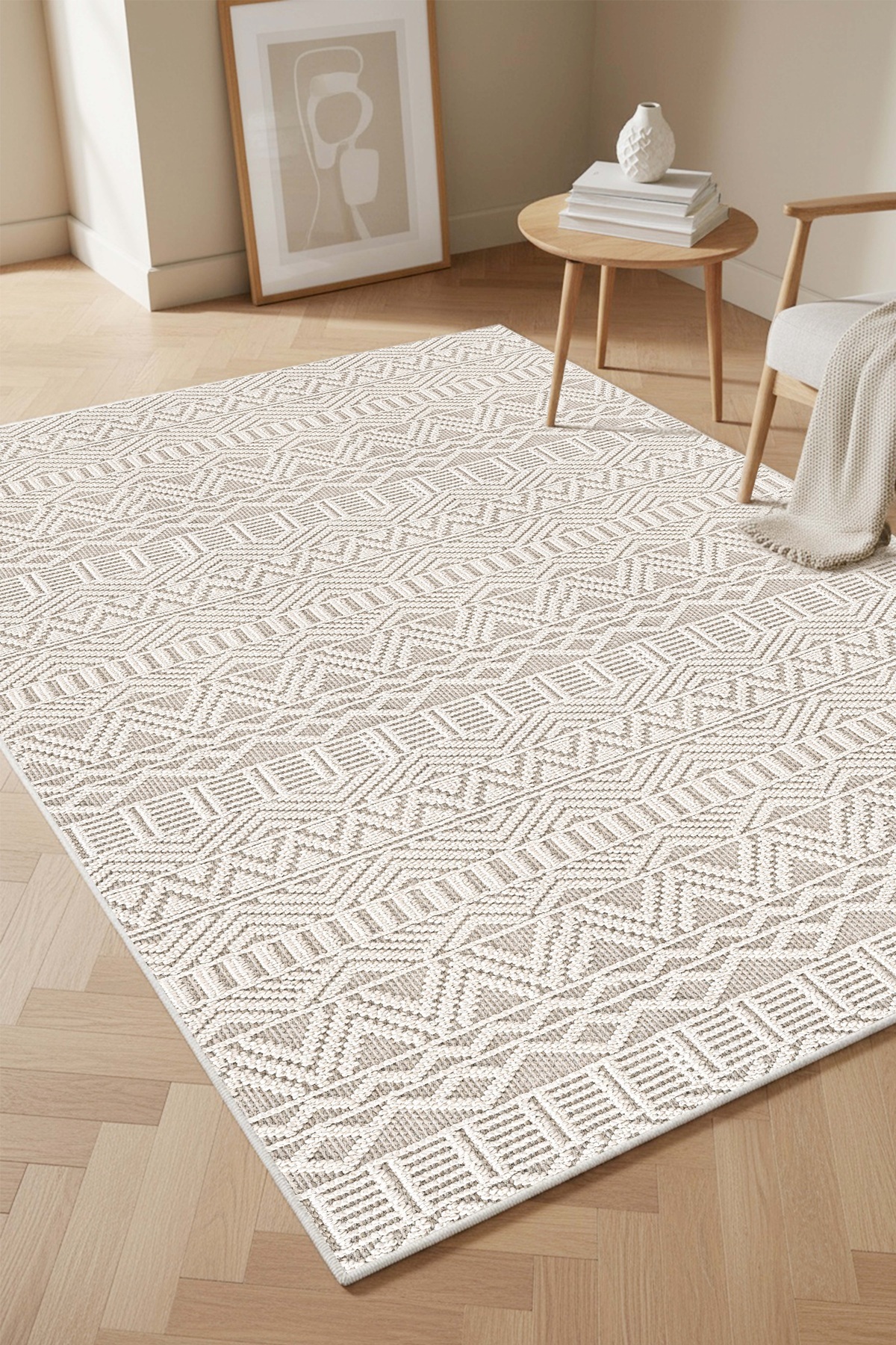 Makinede yıkanabilir dijital kaymaz taban leke tutmaz mutfak halısı salon halısı ve kesme yolluk