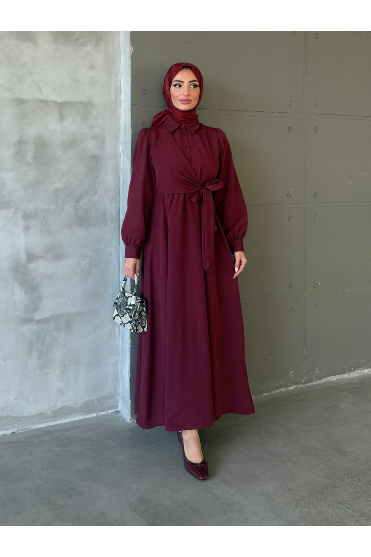 Alime Tericoton Elbise Borda